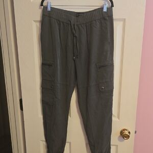 Banana Republic Dark Gray Cargo Pants